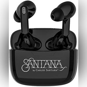 🆕🎶 SANTANA “MAMBO” TRUE WIRELESS EARBUDS WITH CHARGING CASE. BRAND NEW SEALED!